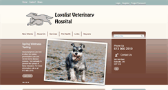Desktop Screenshot of loyalistvet.com